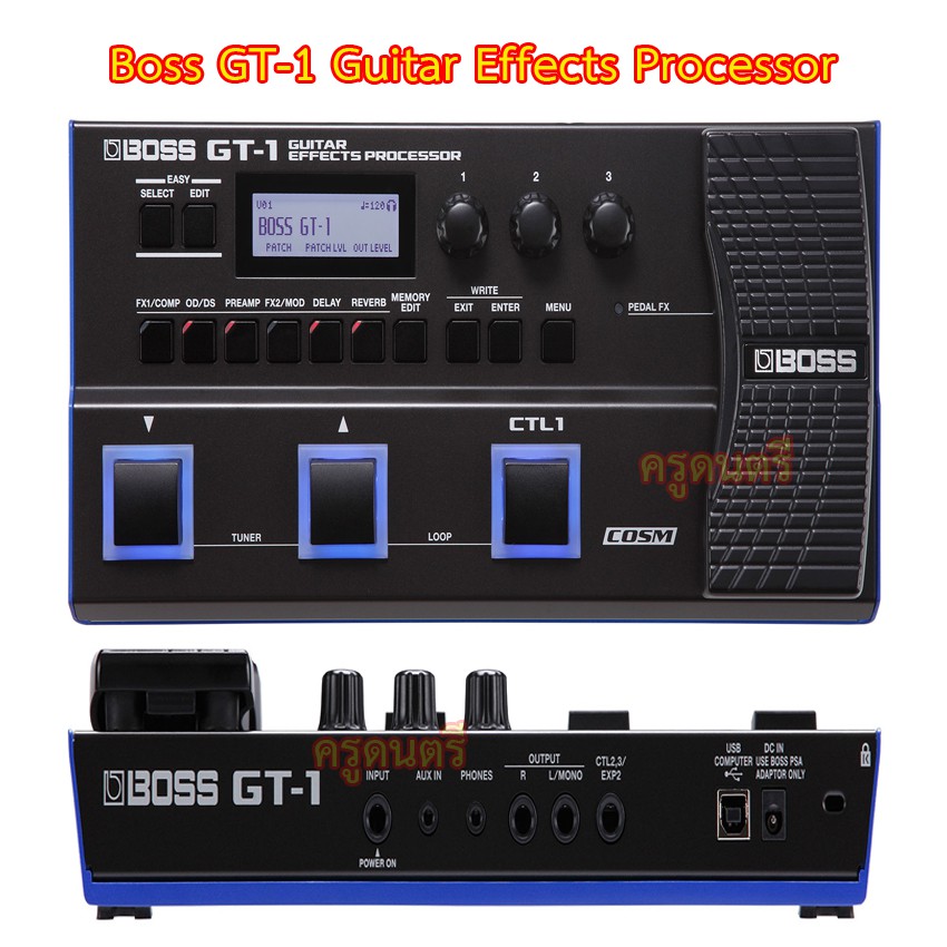 BOSS GT1 Guitar Effects Processor Shopee Thailand