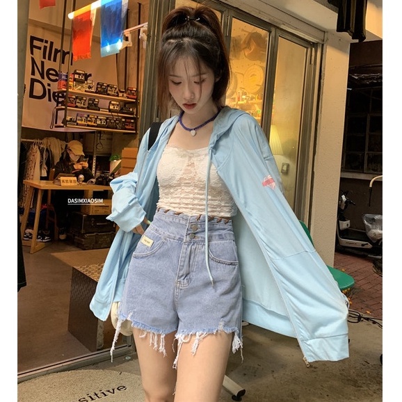 ภาพสินค้าfashiongirl1688ใหม่ ใหม่ เสื้อแขนยาวมีฮู้ด ฮู้ดเกาหลีเสื้อกางหนาวแฟชั่นสตรีเกาหลีแฟชั่นน่ารักๆผ้านุ่มใส่สบาย พร้อมส่ง จากร้าน fashiongirl1688 บน Shopee ภาพที่ 5