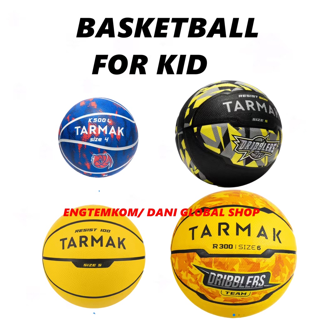 รูปภาพสินค้าแรกของลูกบาส ลูกบาสเก็ตบอล สำหรับ เด็ก BASKETBALL SIZE5 FOR KID TARMAK