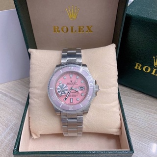 นาฬิกาข้อมือนาฬิกาsubmarinerpink ระบบออโต้ size40mm