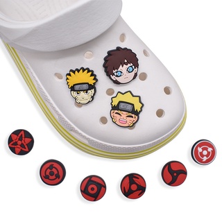 เข็มกลัด รูปนารูโตะ สําหรับตกแต่งรองเท้า Crocs Jibbitz Pins DIY