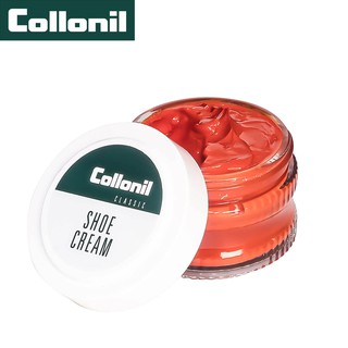 Collonil Shoe cream ขนาด 60 ml. Orange  ครีมซ่อมแซม และฟื้นฟูสีสำหรับหนังเรียบ เช่น รองเท้า กระเป๋า เฟอร์นิเจอร์ ฯลฯ