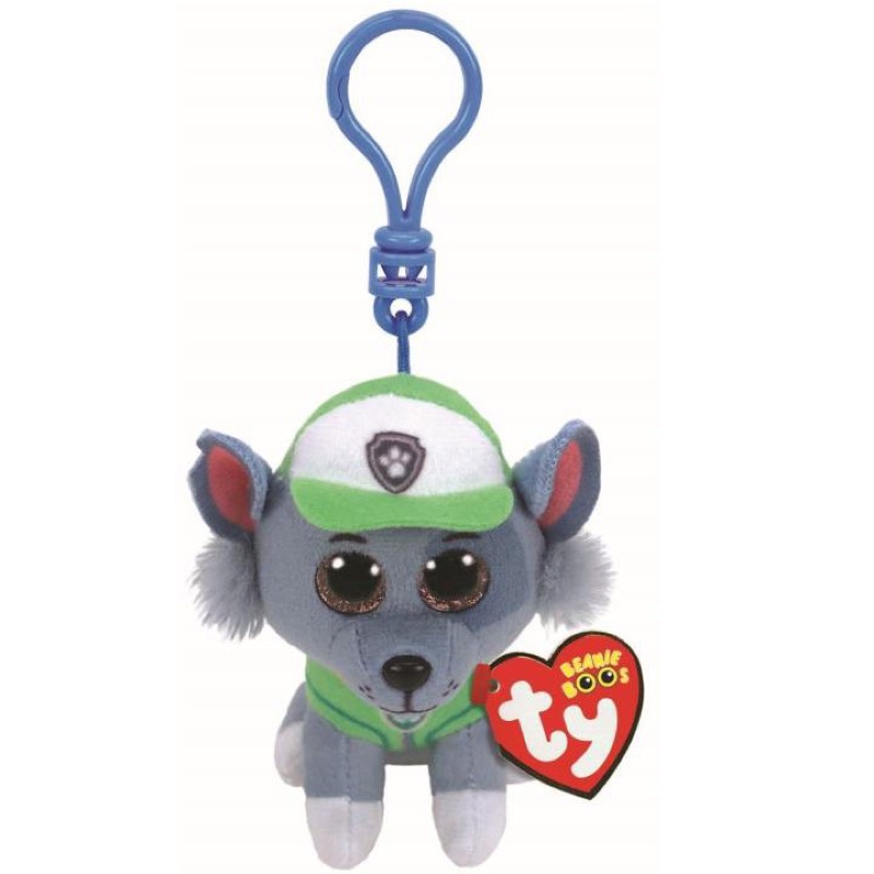 Peluche Paw Patrol Rocky 24 Cm - Ty 96323 - Morbido E Collezionabile Per Bambini