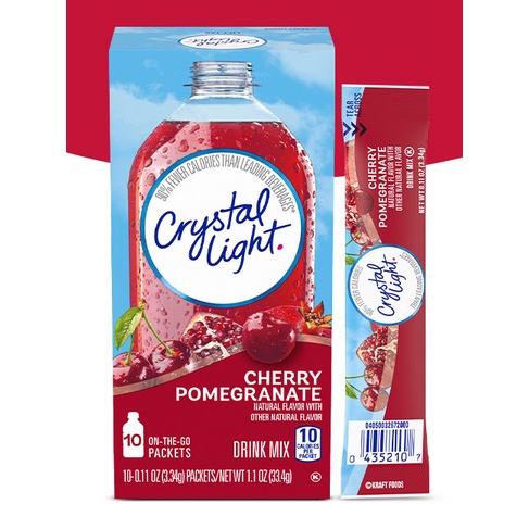 [Crystal Light ]Sugar free Ade Powder 10T(5 ชนิด)(NEW)Mixology (9T)/ชา ...