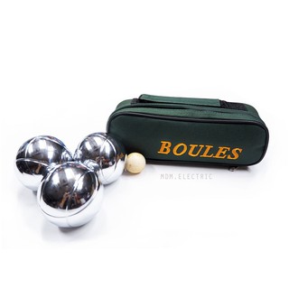 ภาพหน้าปกสินค้าBOULES (1)ลูกเปตองพร้อมกระเป๋า 1ชุดมี3ลูก ลาย 1 กรุณาเลือกการจัดส่งแบบ Kerry เท่านั้น ซึ่งคุณอาจชอบสินค้านี้