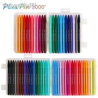 ☂ปากกาสี​ Monami​ ​Plus​ Pen​ 3000​(24​ Color​ แบบกล่องพลาสติก)​