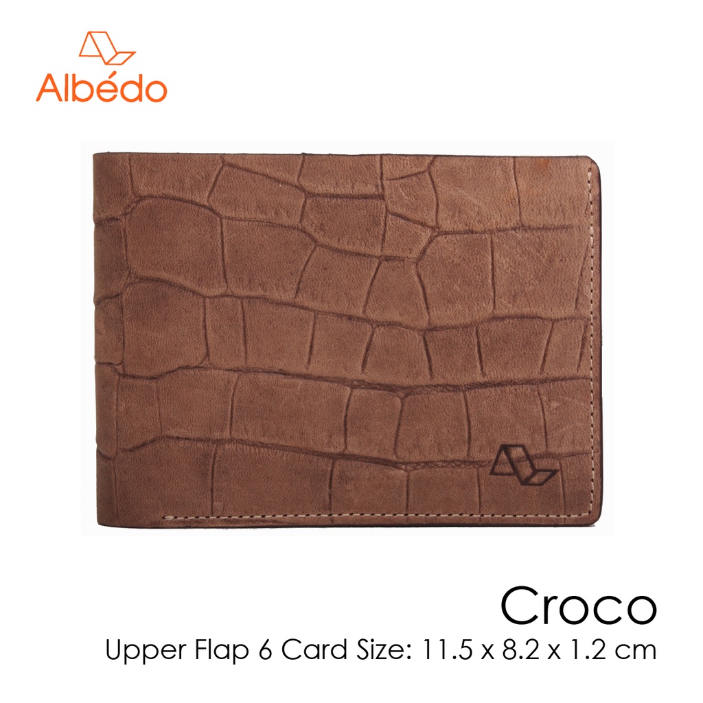 albedo-croco-upper-flap-9-card-กระเป๋าสตางค์-กระเป๋าเงิน-กระเป๋าใส่บัตร-รุ่น-croco-cc40277