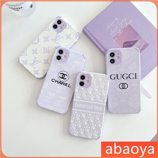 หนัง เคส OPPO Reno5 A31 2020 A53 A92 Reno5Pro A9 2020 A5 2020 Reno2 A3S A5S A12 F9 F11 A83 เปลือกป้องกันกล้องลายเทรนด์แบรนด์แฟชั่น