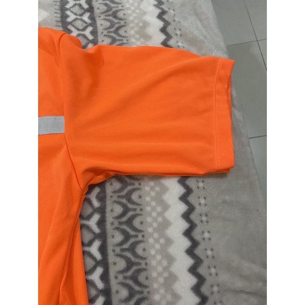 เสื้อสีส้มสะท้อนเเสงมือ2-ราคาถูก
