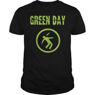 เสื้อยืดโอเวอร์ไซส์เสื้อยืด พิมพ์ลายวงร็อค Gildan Alternative Green Day Distro มี 1 ชิ้นS-3XL