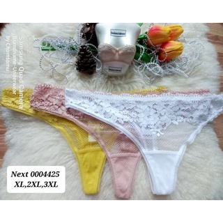 Next Size XL,2XL,3XL ชุดชั้นใน/กางเกงใน ทรงจีสตริง G-string 0004425