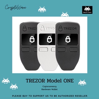 Trezor Model One (Trezor one) พร้อมส่ง 1-2 วัน นัดรับได้ hardware wallet กระเป๋าเงินคริปโต เทรเซอร์วัน Trezor 1