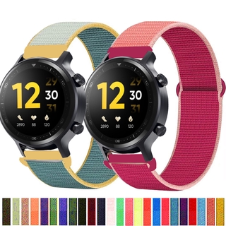 สินค้า สายนาฬิกาข้อมือ สายไนล่อน สีพื้น สำหรับ Realme Watch S Pro ขนาด 22 มม.