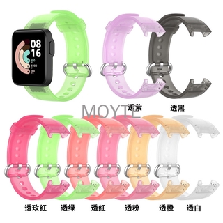 สินค้า สายนาฬิกาข้อมือซิลิโคนสําหรับ Xiaomi Mi Watch Lite Smart Watch