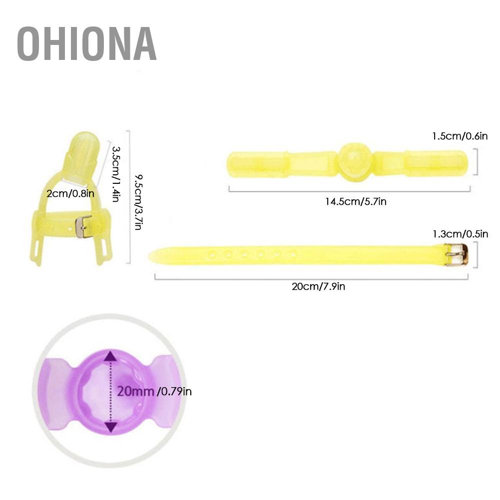 ohiona-ยางกัดนิ้วมือ-ซิลิโคน-แบบปรับได้-สําหรับเด็กทารก