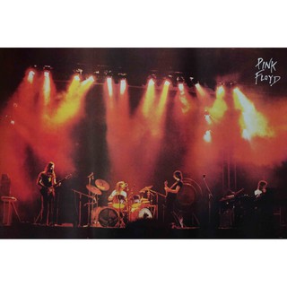 โปสเตอร์ รูปถ่าย คอนเสิร์ต วง ดนตรี ร็อก Pink Floyd - Earls Court 1973 POSTER 24"x35" Inch Dark Side of the Moon Tour