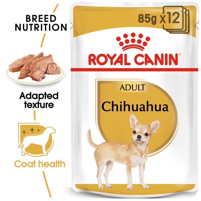 อาหารเปียกสุนัข-royal-canin-chihuahua-pom-poodle-ชิสุ-yorkshire-1-กล่อง-85g-12-ซอง