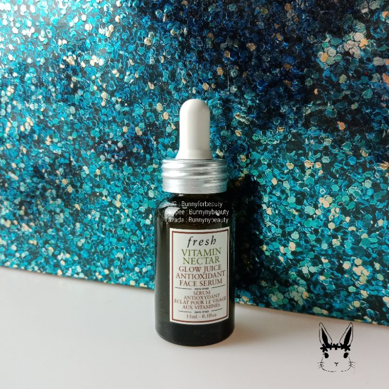 FRESH Vitamin Nectar Glow Juice Antioxidant Face Serum 15 ml (No Box