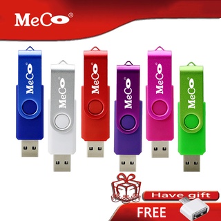 สินค้า Meco แฟลชไดรฟ์หน่วยความจํา 1GB 2GB 4GB 8GB 16GB 64GB 256GB 512GB Usb 2.0 หน่วยความจํา
