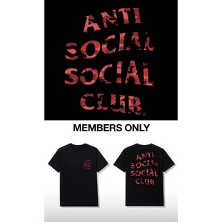 เสื้อ เสื้อยืด Wild Life Black Tee AntiSocialSocialClub C ของใหม่ ลายใหม่ล่าสุด พร้อมส่งสามารถปรับแต่งได้