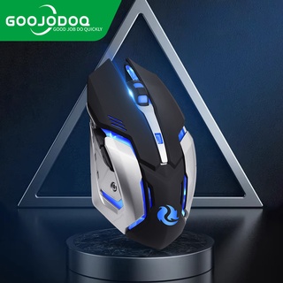 ภาพหน้าปกสินค้าGOOJODOQ เมาส์เกมมิ่งไร้สาย 1600 Dpi Led Backlit 2.4 G Usb สําหรับคอมพิวเตอร์ แล็ปท็อป PC ที่เกี่ยวข้อง