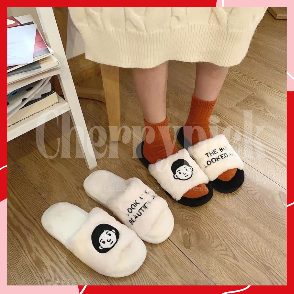 ภาพสินค้ารองเท้าใส่ในบ้าน รุ่น Couple **บวกเพิ่มจากปกติ 1-2 ไซส์** พื้นยาง กันน้ำกันลื่น สลิปเปอร์ slipper จากร้าน cherrypick_official_shop บน Shopee ภาพที่ 2