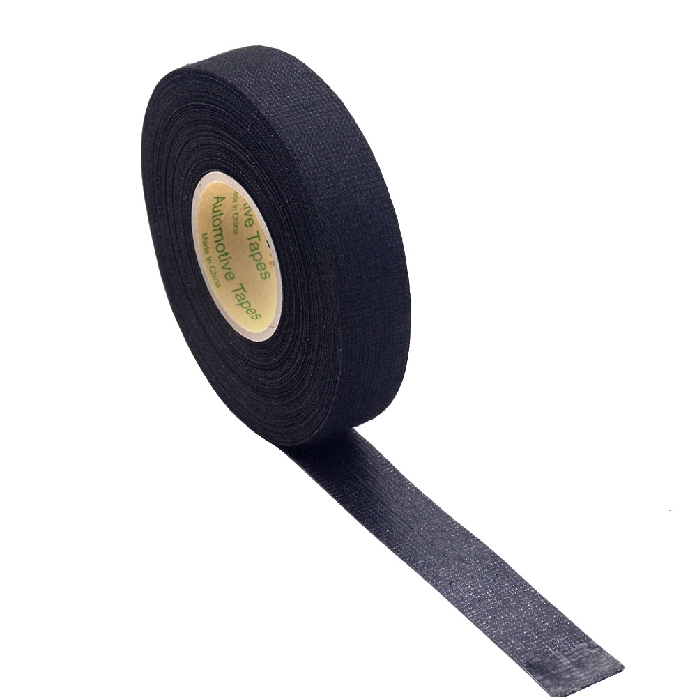 19mm-15-25mm-15-32mm-12-38-15m-fabric-cloth-tape-automotive-wiring-harness-glue-high-temperature-tape-adhesive-tape-cable-looms