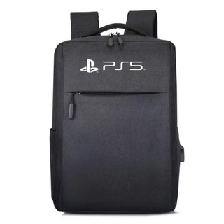 กระเป๋าเคส พร้อมพอร์ตชาร์จ USB สําหรับ PlayStation 5 PS5