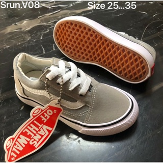 รองเท้าผ้าใบ vans old school ของเด็ก25---36ดีงั้นสวยใส่สบายถ่ายรูปสินค้าจริงสินค้าพร้อมส่ง