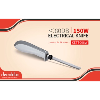 decakila รุ่น KETT006W  HOMEMATE มีดไฟฟ้า ชุดมีด มีดหั่นอัตโนมัติ ของแท้ 100%