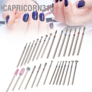 Capricorn315 Multi-Functional Nail Art Manicure Drill Bits Electric Grinding Head Tool