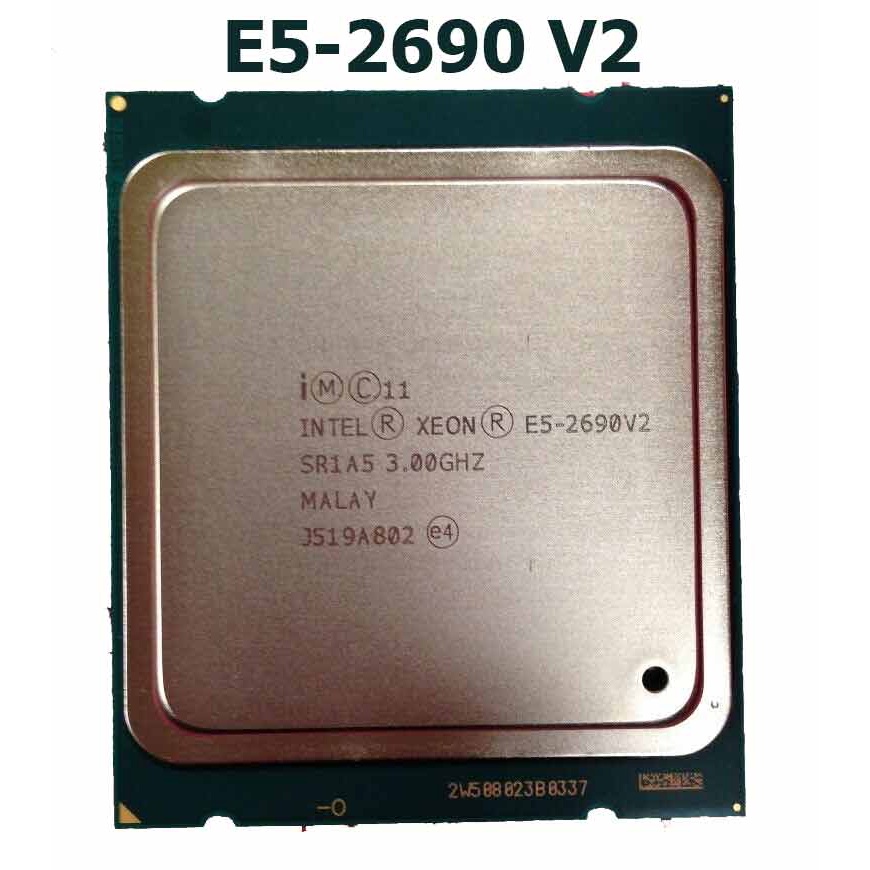 Intel Xeon E5-2690 V2 3.0 GHz Deca core (10 Core 20 Thread) CPU E5 ...