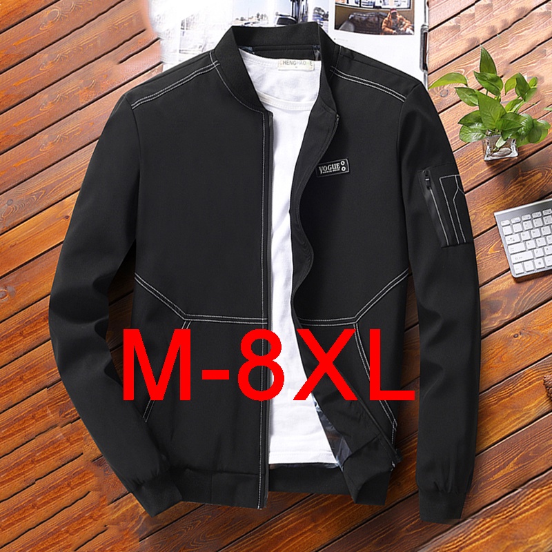 เสื้อเจ็คเก็ตผู้ชาย-เสื้อแจ็กเก็ต-ขนาดใหญ่-สําหรับผู้ชาย-ไซซ์-m-8xl-2023