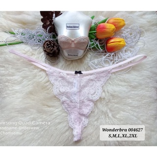 Wonder bra Size S-3XL+ ชุดชั้นใน/กางเกงใน ทรงจีสตริง G-string 004627