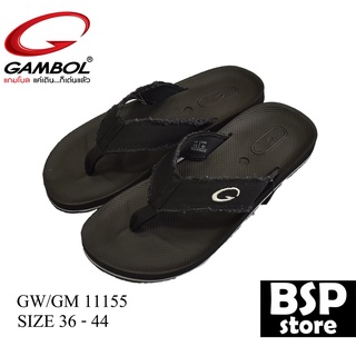 ภาพขนาดย่อของภาพหน้าปกสินค้าgambol รุ่น GW/GM 11155 สีดำ (size 36-46) ผลิตจาก GBOLD Technology คุณภาพมาตรฐานของแกมโบล นุ่ม เบา สบายเท้า จากร้าน porporrpor บน Shopee