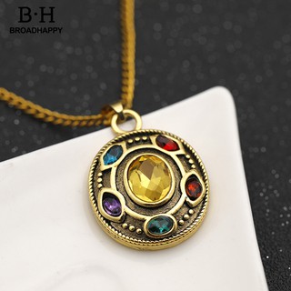 Broad Avengers Thanos Infinity Roundecklace