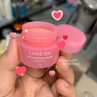 ภาพขนาดย่อของภาพหน้าปกสินค้าLaneige ลิปสลีปปิ้งมาสก์ สำหรับบำรุงริมฝีปาก ขนาดทดลอง 3 กรัม จากร้าน beautyglazed1.th บน Shopee