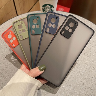 เคสขอบสีกันกล้อง เคส VIVO Y52 Y72 Y76 Y91C Y1S Y20 Y20S Y20i Y12S Y12A เคสเรียวมี เคสกันกระแทก