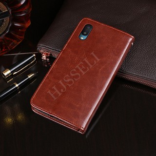 เคสสำ Samsung Galaxy A02 Case PU Leather Flip Phone Case Samsung Galaxy M02 A 02 M 02 เคสโทรศัพท์มือถือ พลิกซองโทรศัพท์