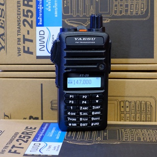 ภาพขนาดย่อของสินค้าวิทยุสื่อสาร YAESU FT-25R VHF ของแท้ กำลังส่งแรง มีประกัน มีทะเบียนถูกกฏหมาย