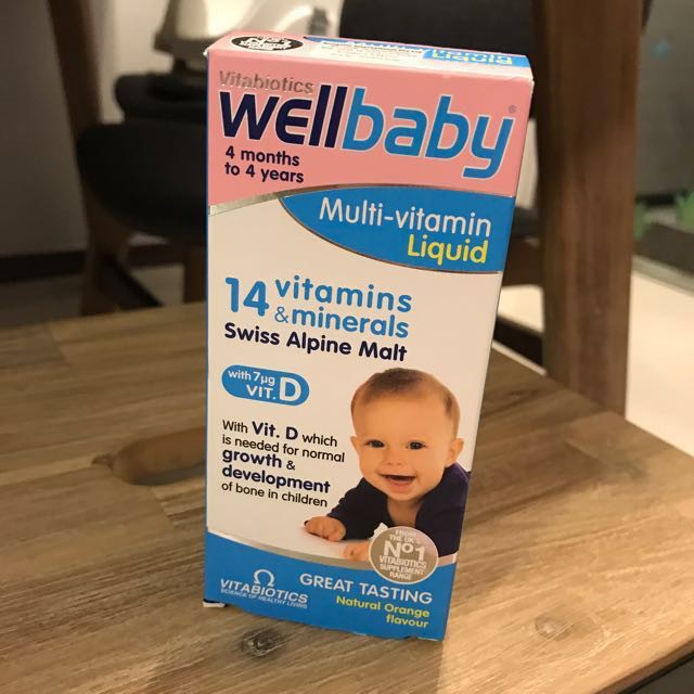 Wellbaby Multivitamin Liquid 150 ml. Shopee Thailand