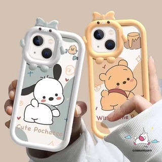 เคสโทรศัพท์มือถือนิ่ม ลายการ์ตูนหมีพูห์น่ารัก สําหรับ Samsung A32 A14 A23 A04 A04E A12 A13 A50 A50s A22 A30s A51 A52 A03 A52s A31 A02s A21s M32 A33 A03s A53 A73 A04s A11 A71 A53