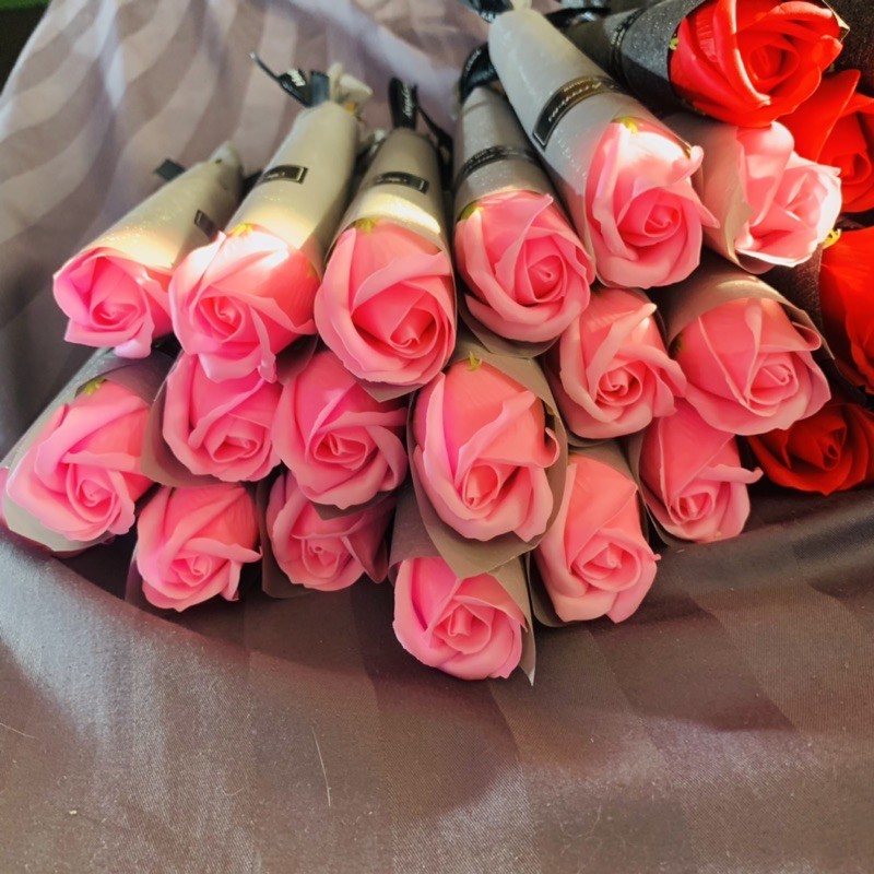 กุหลาบวาเลนไทน์-handmade-มีเก็บปลายทาง-ดอกไม้วาเลนไทน์-ของขวัญ-valentine