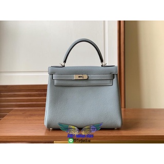 Herm togo Kelly 25cm top-handle handbag crossbody shopping tote holiday traveling bag purehandma