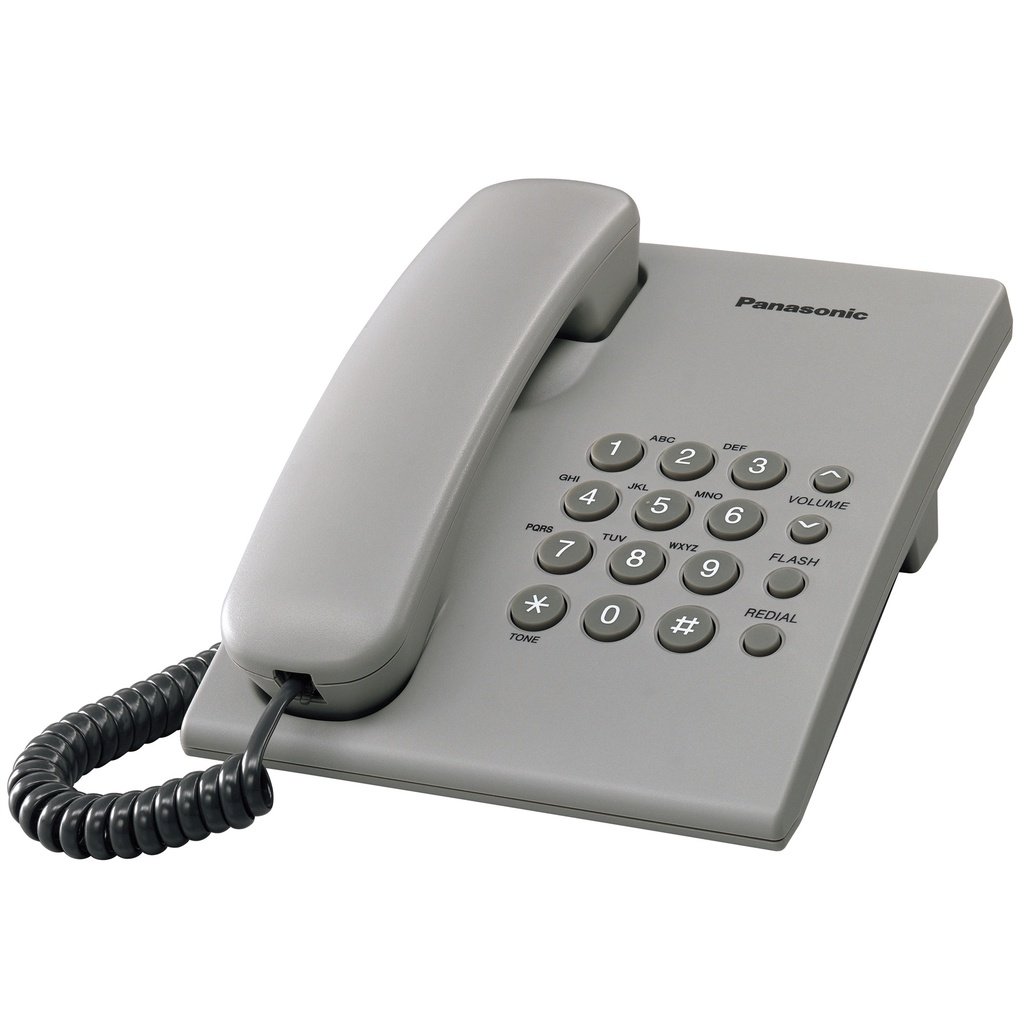 ภาพสินค้าPanasonic Single Line KX-TS500MX โทรศัพท์มีสาย โทรศัพท์สำนักงาน โทรศัพท์บ้าน จากร้าน panasonic_officialstore บน Shopee ภาพที่ 3