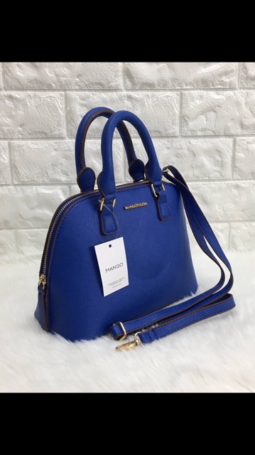 new-in-mango-alma-saffiano-bag-แท้-outlet