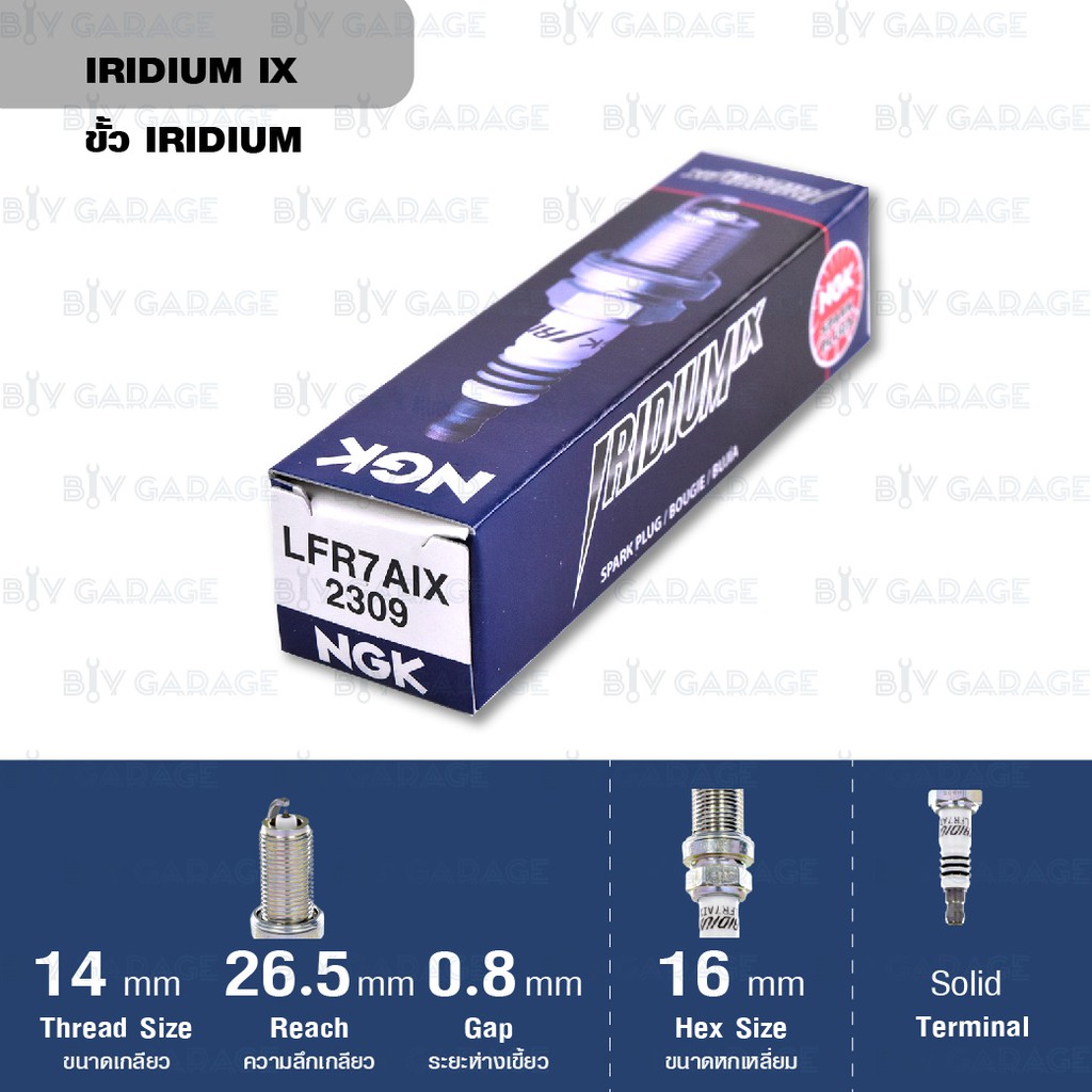 ngk-หัวเทียน-iridium-ix-ขั้ว-iridium-lfr7aix-4-หัว