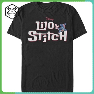 New Disney Mens Lilo &amp; Stitch Stitch With Logo T-Shirt discount