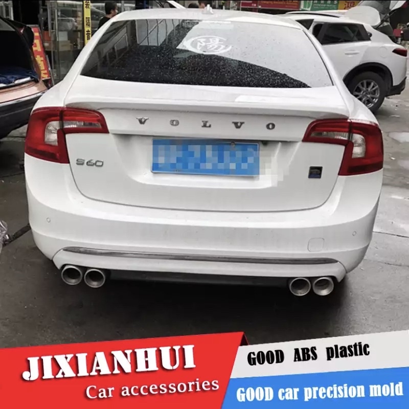 For Volvo S60 Spoiler 2015-2018 Volvo S60 yck Spoiler ABS plastic ...