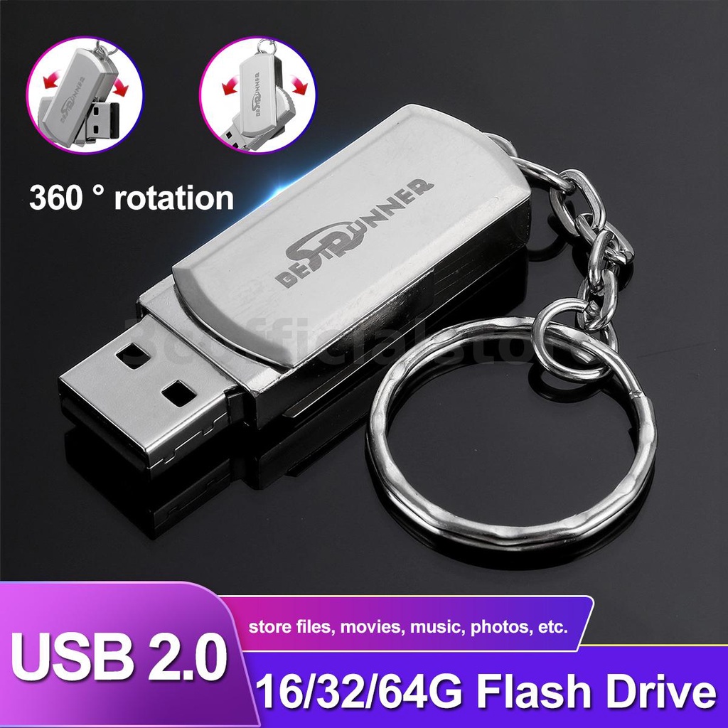 bestrunne-แฟลชไดรฟ์-usb-2-0-16-32-64gb-โลหะผสมสังกะสี